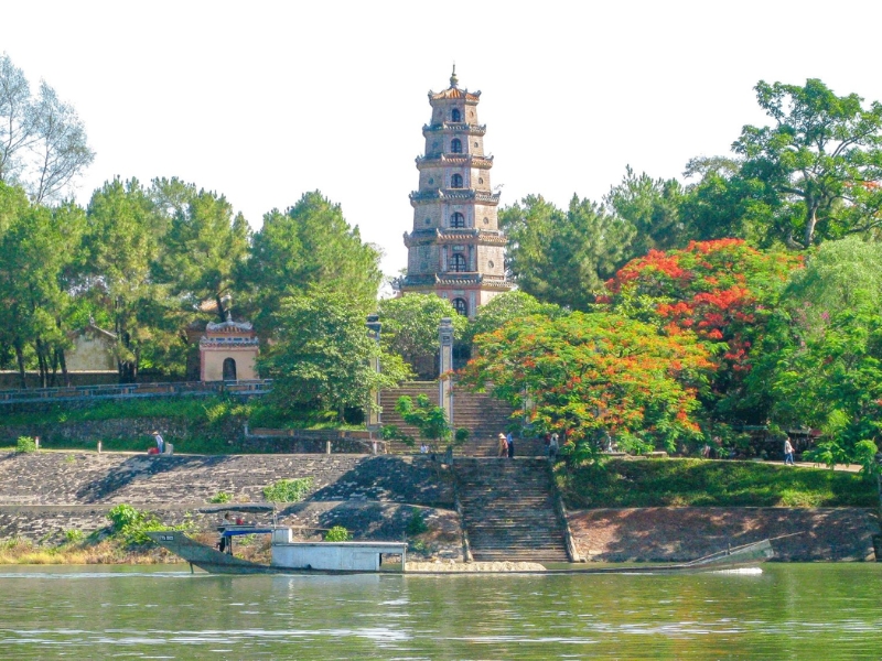 Thien Mu pagoda (source: Seatimes)