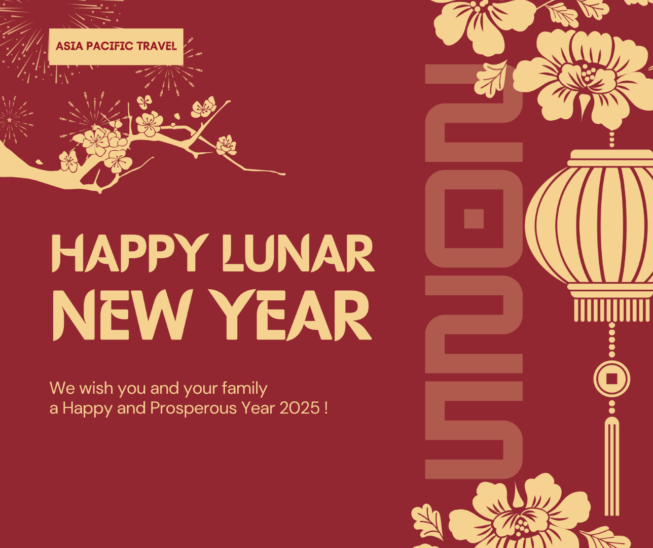 HAPPY LUNAR NEW YEAR 2025