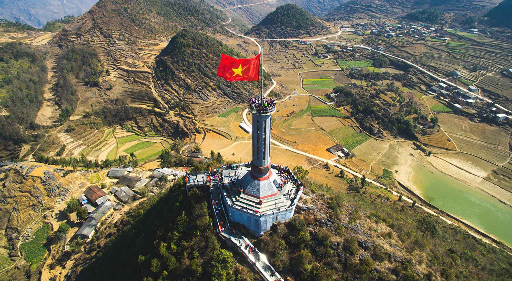 Lung Cu Flag Tower marks the northernmost point of Vietnam (Source: Local Vietnam)